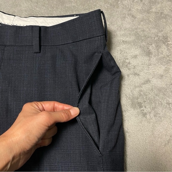 Daniel Cremieux Signature Collection Plaid Men's Pants Trousers - Size 32x30 - Picture 4 of 13